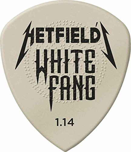 Dunlop Jim Jim Picks PH122P1.14 - Hetfield White Fang Flow 1,14 mm - zestaw 6 graczy PH122P114
