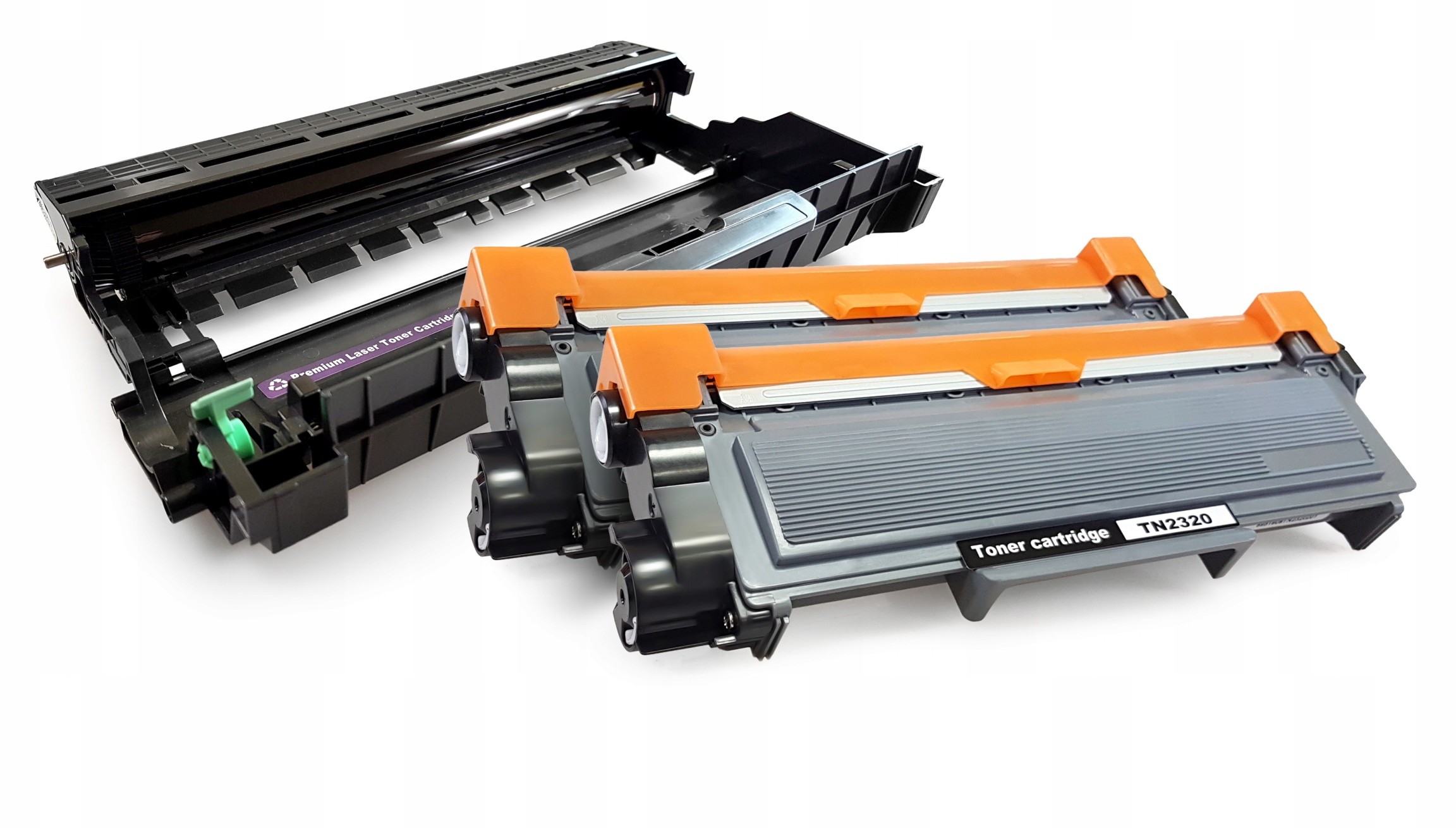 2 Toner+bęben Do Brother TN2320 L2500D DCP-L2520DW