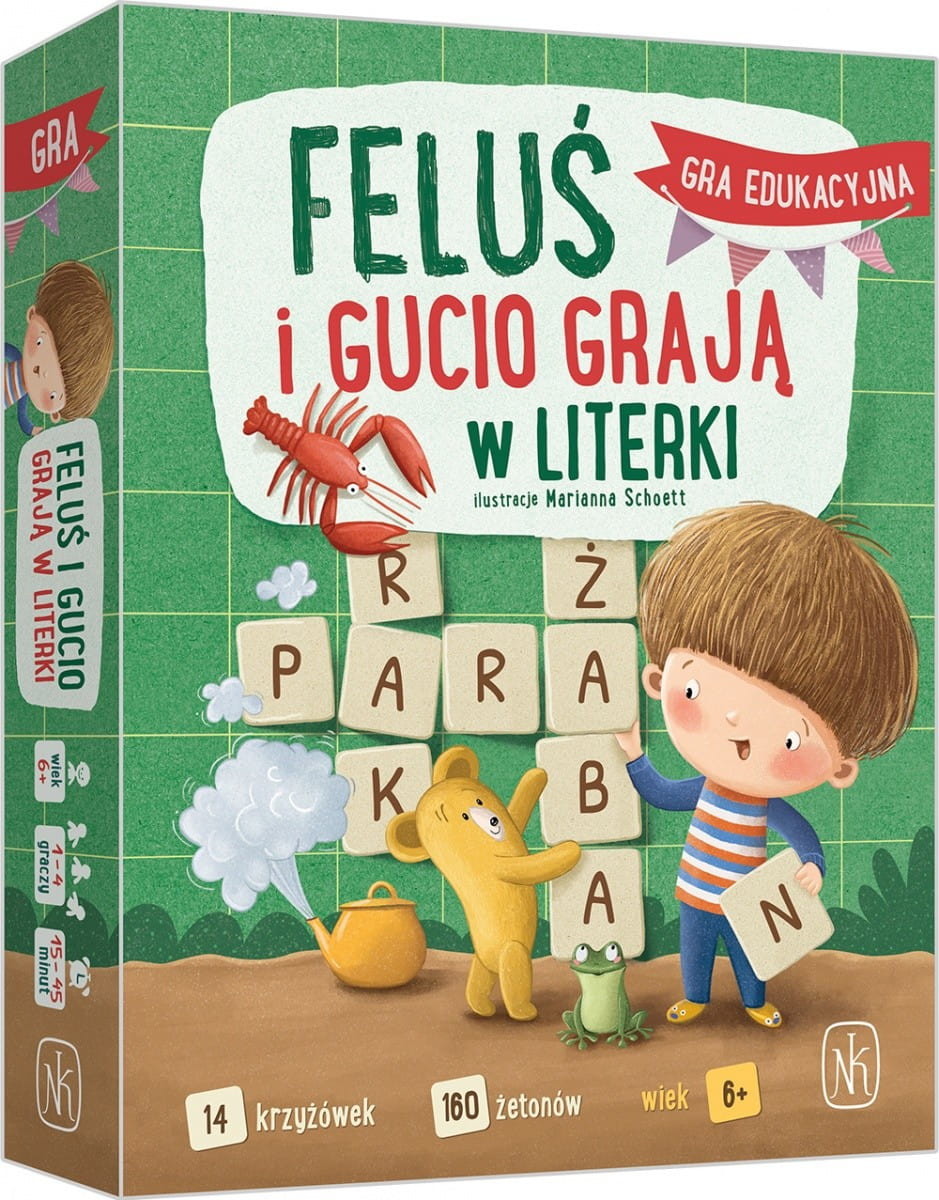 Nasza Księgarnia Gra Feluś i Gucio grają w literki 5_802589