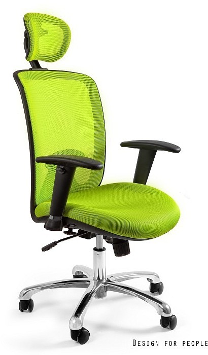 Unique Expander fotel biurowy zielony W-94