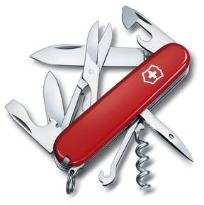 VICTORINOX Scyzoryk Victorinox Climber czerwony Celidor 91mm 1.3703