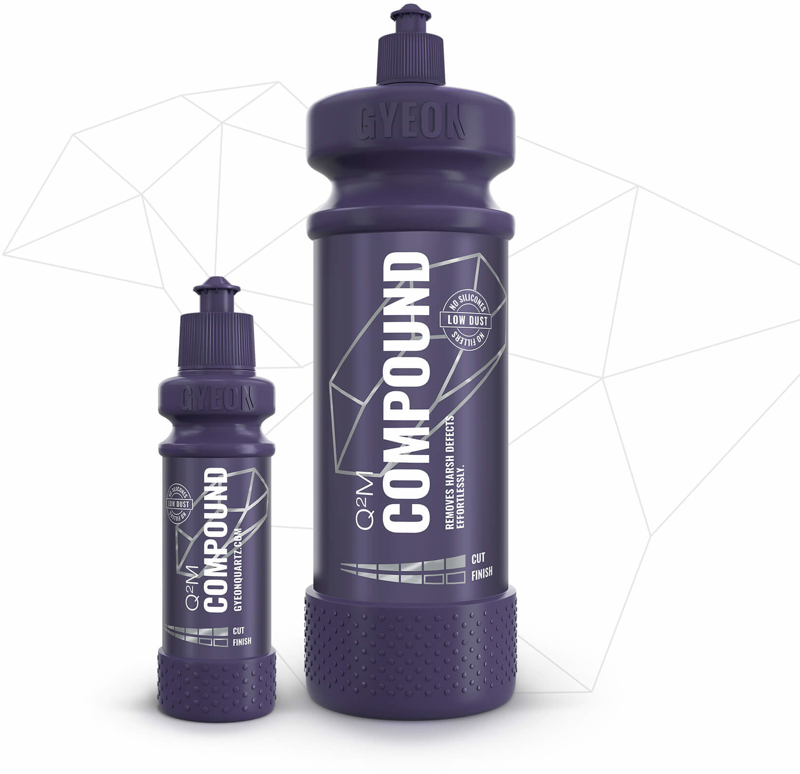 Gyeon Gyeon Q2M Compound - mocno tnąca pasta polerska, baza wodna 1l GYE000042
