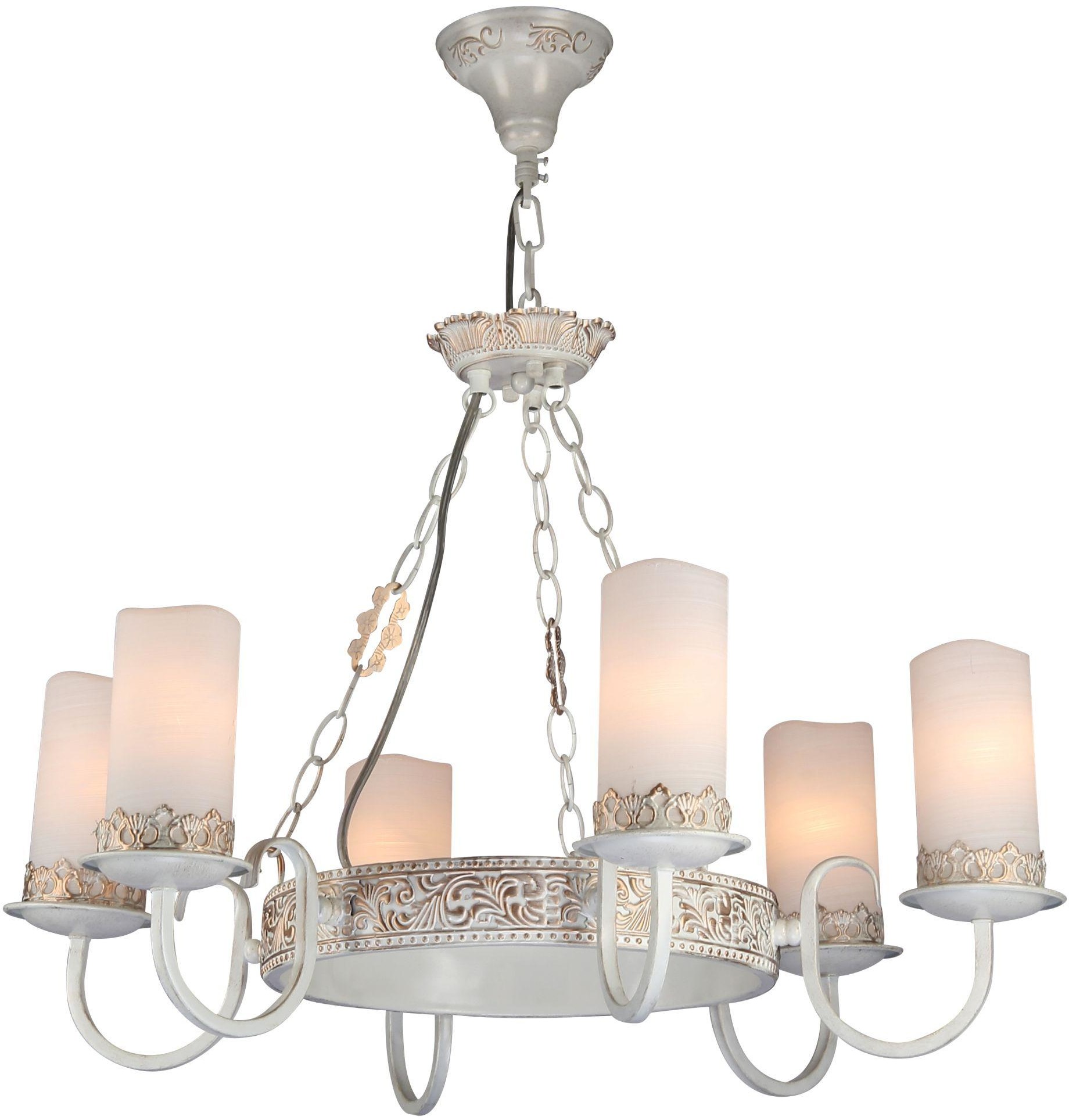 Maytoni Żyrandol PALAZZO RC562-PL-06-W -Maytoni RC562-PL-06-W