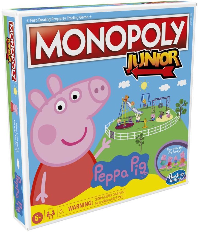 Hasbro Monopoly Junior Świnka Pepa