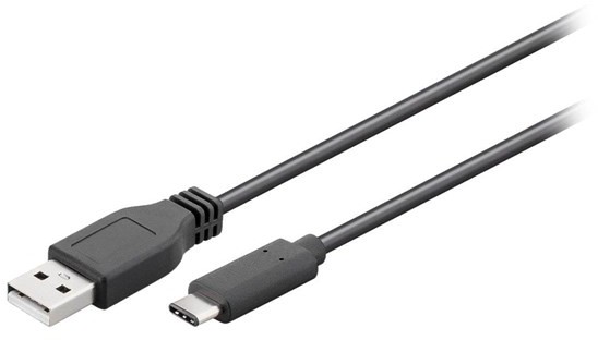 Фото - Кабель Goobay Kabel USB-C - USB-A 2.0 Czarny 0,5m 