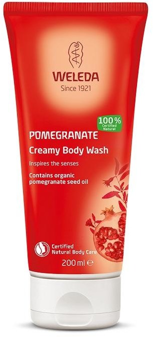 Weleda Pomegranate Creamy Body Wash kremowy płyn do mycia ciała z granatem 200ml