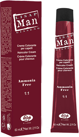 Lisap Milano Lisap MAN Farba do włosów dla mężczyzn 60ml
