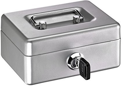 Alco-Albert Alco Albert 850  36 Mini Box, dzieci kasecie z nacięciem, 125 X 95 X 60 MM, srebrne 850-36
