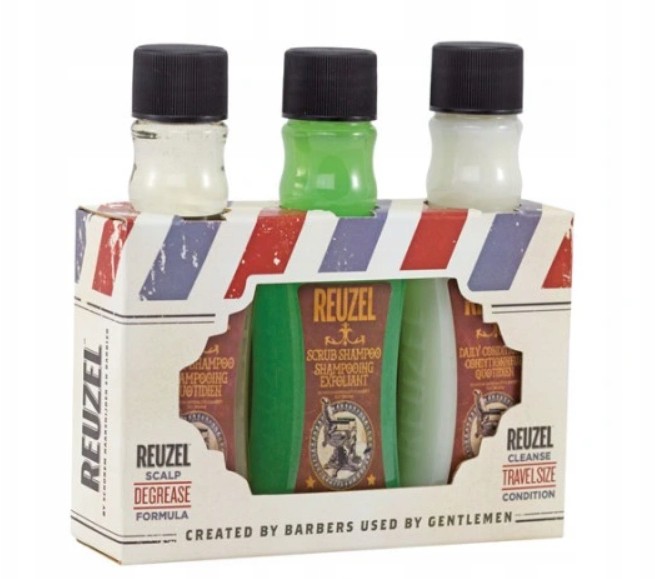 Reuzel Zestaw Podróżny Szampony + Odżywka 3x 100ml