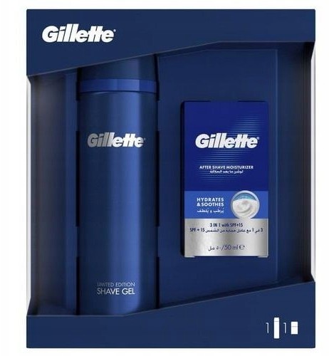 Gillette Zestaw podar. żel do golenia + balsam