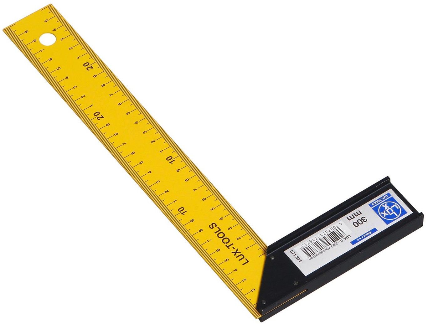 LUX-TOOLS LUX Kątownik stolarski stalowy 300 mm