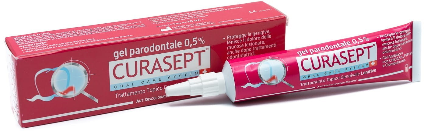 Curasept Żel leczniczy do dziąseł z chlorheksydyną CURASEPT ADS 350 + Chlorobutanol