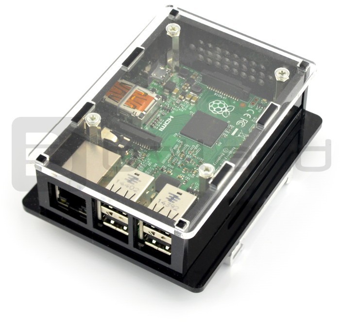 Obudowa Raspberry Pi 3/2/B+ na szynę DIN RPI-04788