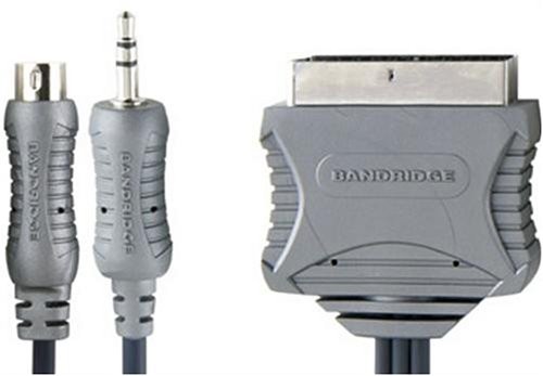 Bandridge VL-6710 Scart-czarnym przewodem VL-6710