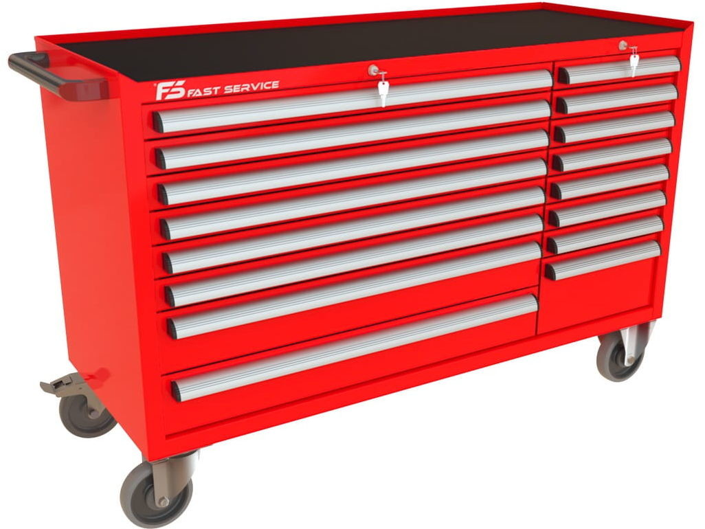 Fastservice Wózek warsztatowy MEGA z 16 szufladami PM-212-16 PM-212-16