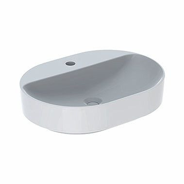 Koło Laufen Kartell Umywalka wisząca 46x28x12 cm z otworem na baterię biała H8153350001111 H1116