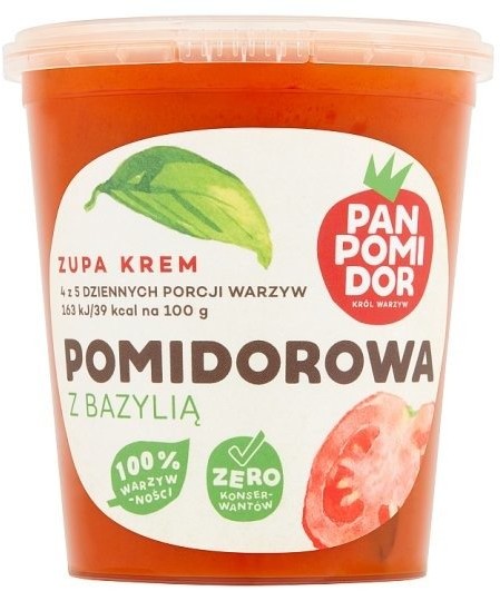 URBANEK Pan Pomidor Zupa krem pomidorowa z bazylią 400 g 23832-uniw