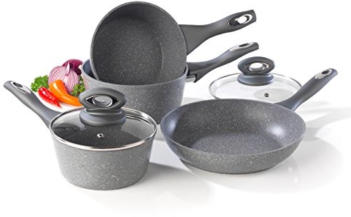 Salter CK Collection Patelnia-zestaw marmur, aluminium, szary, 50 x 16,5 x 30,2 cm BW04151G1AR