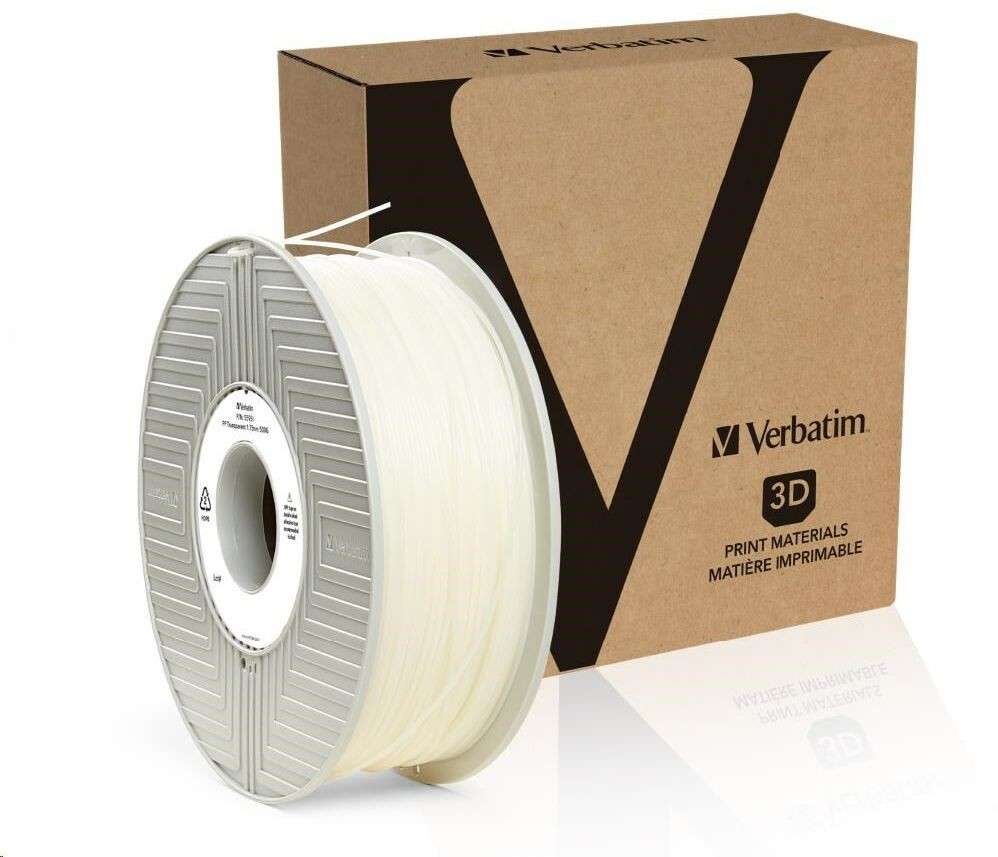 Фото - Пластик для 3D друку Verbatim 3D Printer Filament PP 1.75mm, 231m, 500g natural 