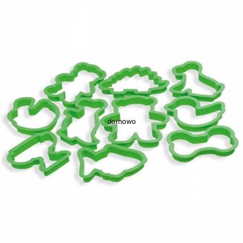 PLASTIKOWE FOREMKI wykrawacze CIASTEK- duże 10 szt