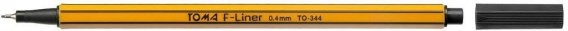 TOMA Cienkopis F-Liner czarny (10szt)