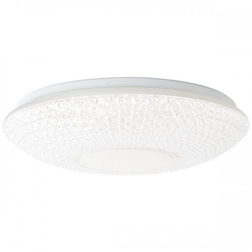 Brilliant NUNYA Biały chrom LED 60W Barwa światła zmienna 3000-6000K ściemnialna z pilotem Lampa sufitowa G97012/75 G97012/75