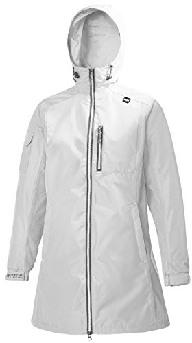 Helly Hansen damskie w Long Belfast Jacket, biały, XS 55964