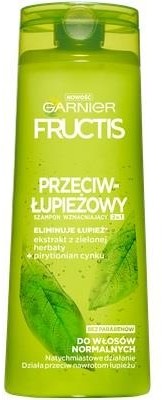 Garnier Fructis przeciwłupieżowy szampon do włosów normalnych 400ml 43347-uniw