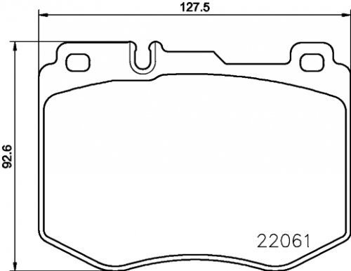 TMD Friction Services textar 2206101 zestaw klocków hamulcowych, tarcza tarcza hamulcowa bremsbe sytuacji, bremssteine, klocki hamulcowe 2206101