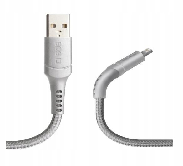 SBS Kabel Lightning - Usb 1 Metr Szary Do iPhone