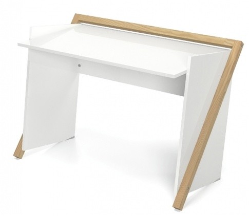 Elior Skandynawskie biurko Corto - białe