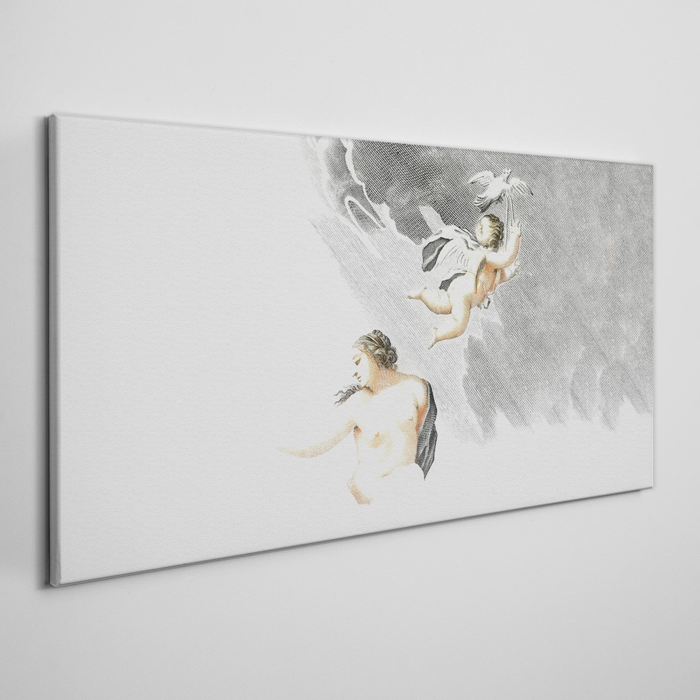 PL Coloray Obraz na Płótnie Rysunek Ancient Angels 100x50cm