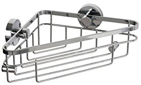 Croydex brockham Flexi Fix gratis Corner Basket rdzy, srebrny QM805941