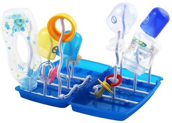 Poupy Poupy, Suszarka do butelek i smoczków, 0m+, Niebieska
