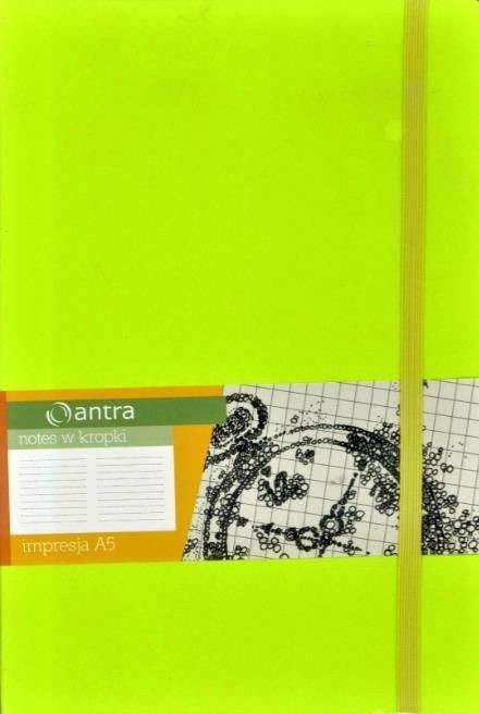 ANTRA ANTRA Notes A5 Kropki Impresja 244292