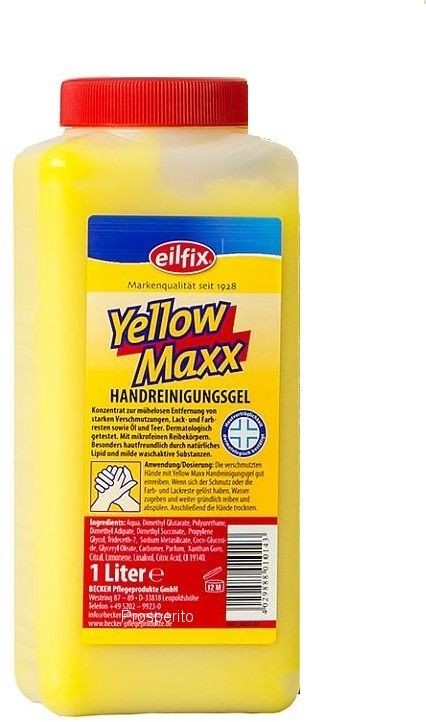 Eilfix ŻEL do mycia rak YELLOW MAXX 2,5L cytrynowy