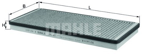 Knecht Filtr, wentylacja przestrzeni pasażerskiej LAK 83