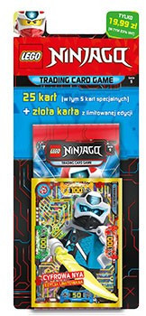 Blue Ocean LEGO Ninjago kolekcja kart na blistrze 5x5