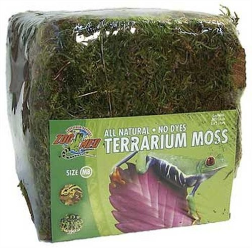 Zoo Med CF2-MBE terrarium Moss cieplarek minibale 900 G, mech na Terraria idealne na naturalny, jaskinie i ochrona