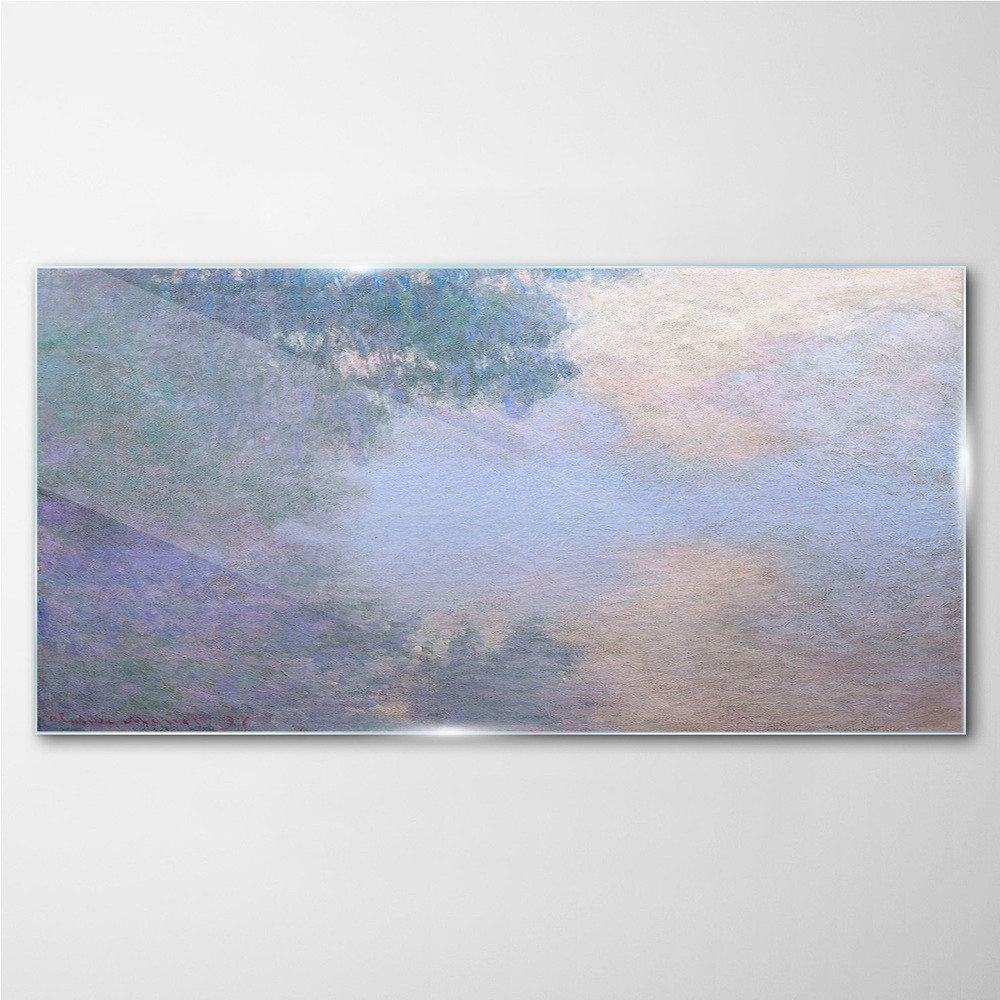 PL Coloray Obraz na Szkle Dzień dobry Sekwana Monet 120x60cm