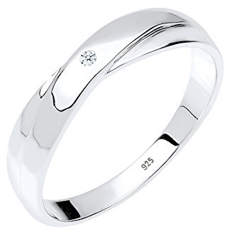 Diamore diamore pierścionek damski srebro wysokiej próby 925 diament Biały 0604342213, srebro, biały 0604342213_56