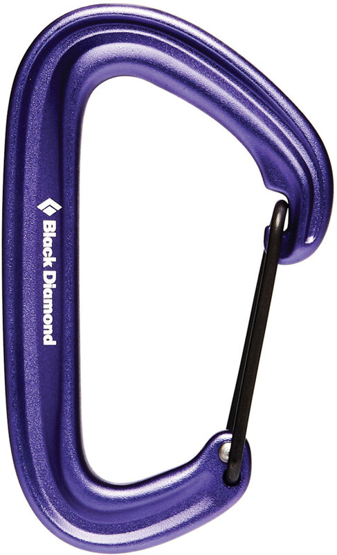 Black Diamond Litewire Karabinek, purple 2021 Karabinki niezakręcane BD2102345000ALL1