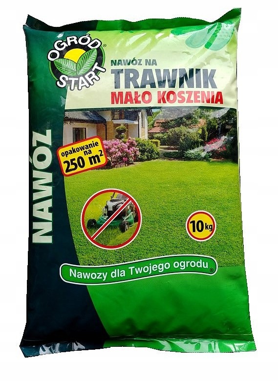 Nawóz Na Trawnik Mało Koszenia - 10 kg Ampol