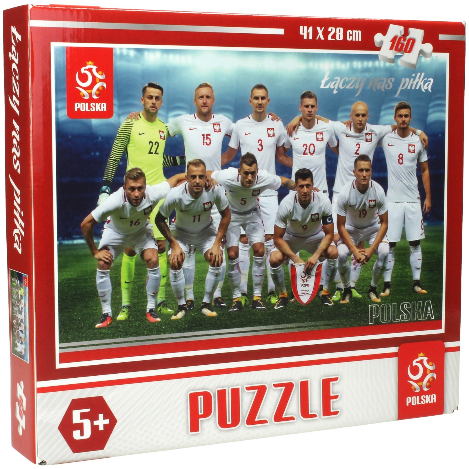 Inter-druk Puzzle 120el PZPN reprezentacja z Fabiańskim