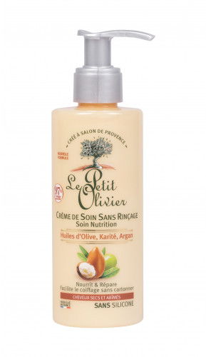 Le Petit Olivier Olive Shea Argan Oils No Rinse Hair Cream krem do włosów 200 ml dla kobiet