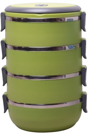 Kamille Pojemnik obiadowy, lunchbox czterokomorowy1,8L 2107A