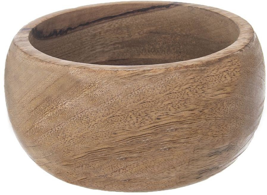 Orion Miseczka drewniana mango na suszone owoce, miska do serwowania przekąsek, sałatek, dekoracyjna, 13,5 cm, 500 ml 120284