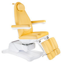 Beauty System Elektryczny fotel kosmetyczny Mazaro BR-6672C Miod BR-6672C MIODOWY