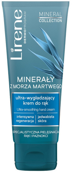 Lirene Lirene Mineral Collection Minerały z Morza Martwego Ultra-wygładzający krem do rąk 75ml