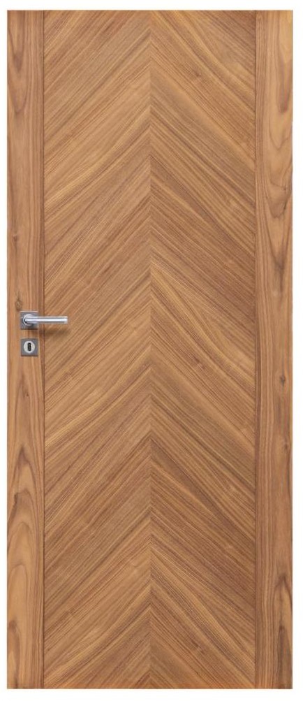 Radex Skrzydło drzwiowe drewniane pełne Nut Dąb 80 Prawe